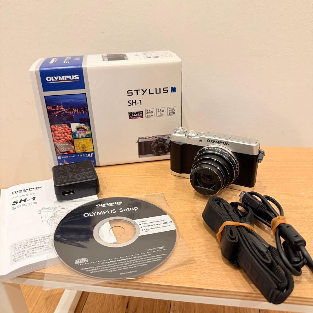 状態良好 OLYMPUS オリンパス STYLUS SH-1 付属品充実