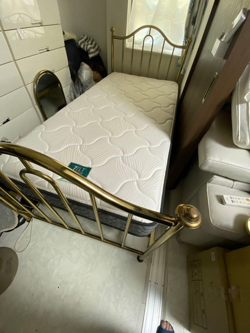 姫系ベッド　シングル　引き取り可