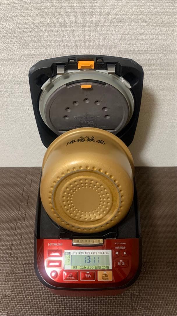 HITACHI RZ-TS105M IHジャー炊飯器 5.5合炊き　2022年製