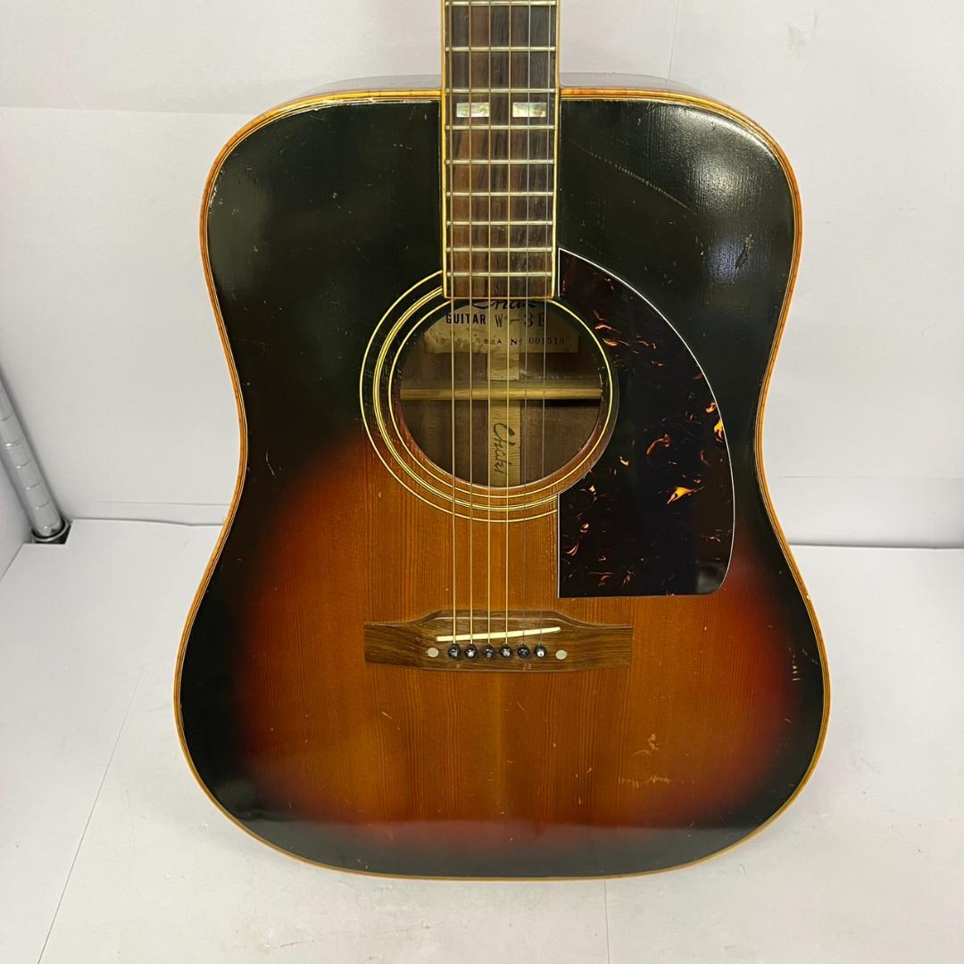 【中古】Chaki W-3F アコースティックギター ケース付き 打痕/浮きあり