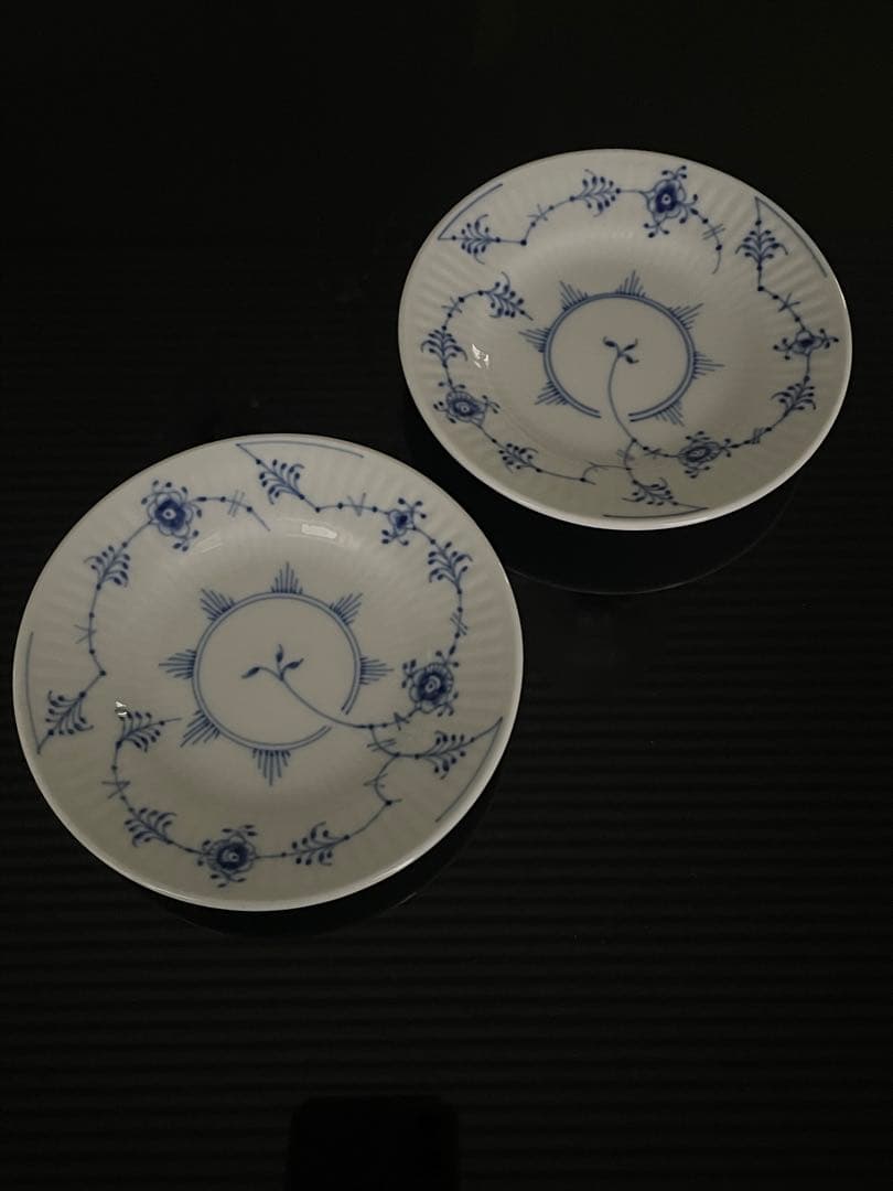 【新品未使用】ロイヤルコペンハーゲン　ブルーコペンハーゲン　ミニプレート2枚