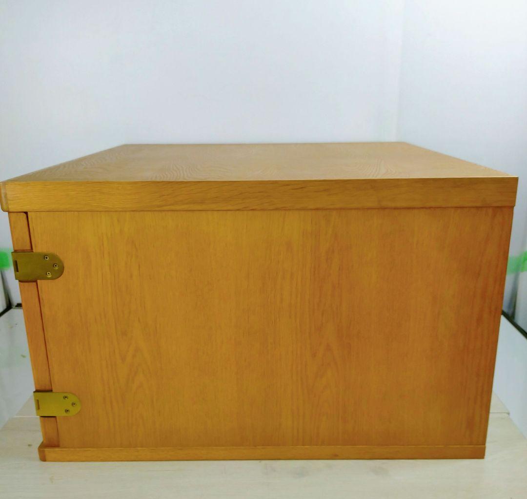 上置　箪笥　木製　開き戸