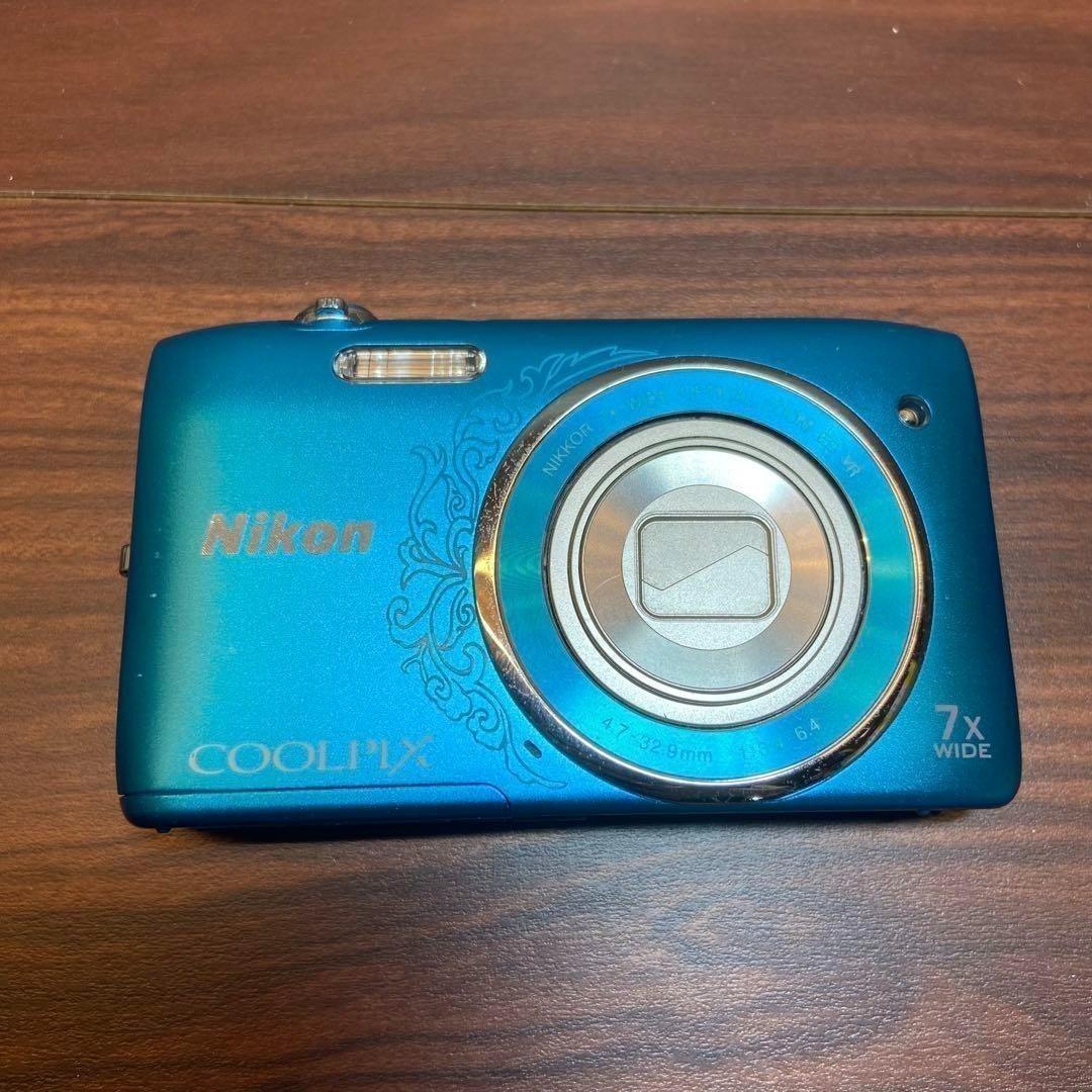 Nikon coolpix S3500 デジカメ ほぼ新品 3427