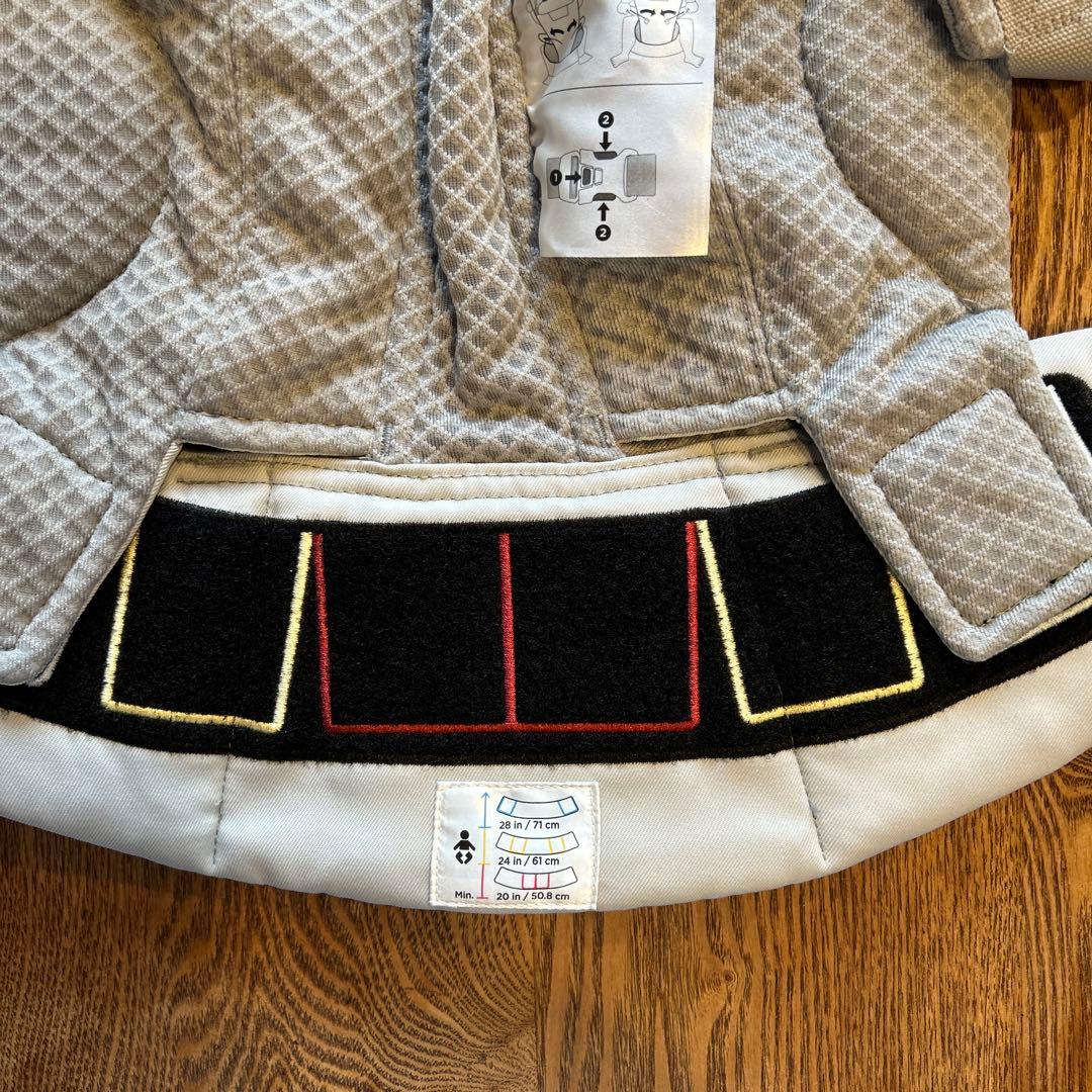 ほぼ未使用★エルゴベビー 抱っこひも グレー メッシュ