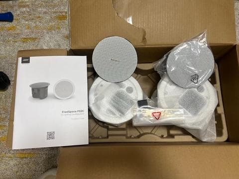 【ジャンク品】 BOSE FS2C 天井埋込型スピーカー FS2CW