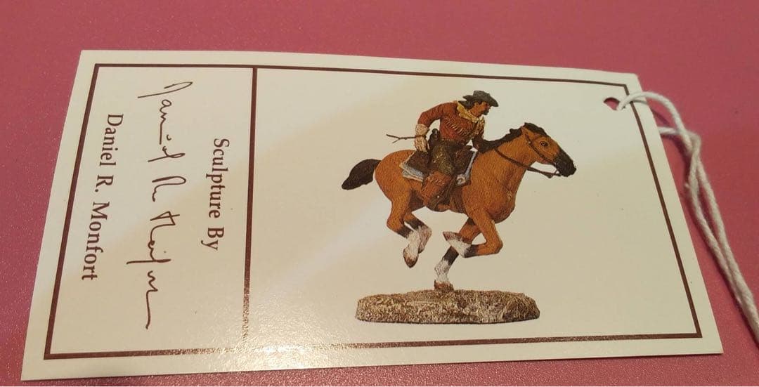「Pony Express」 古き良きアメリカの大陸横断の速達郵便の彫刻