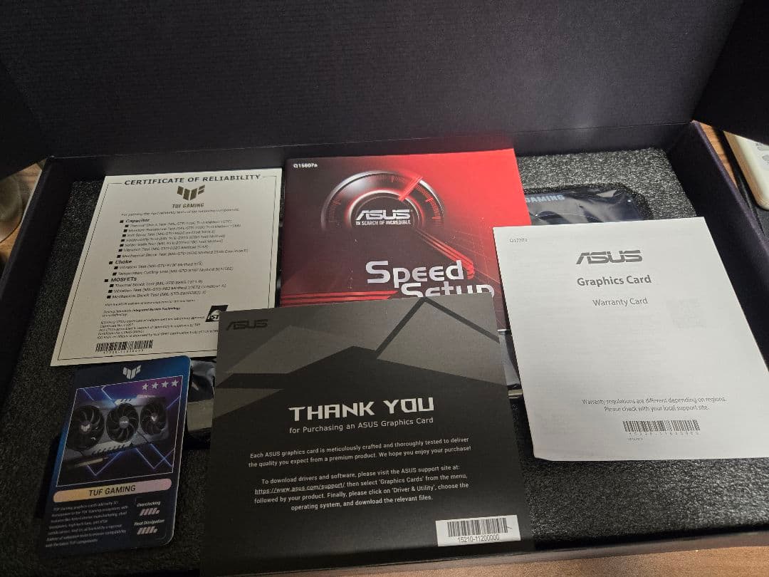 グラフィックボード・グラボ・ビデオカード ASUS TUF-RTX3070-O8G-V2-GAMING