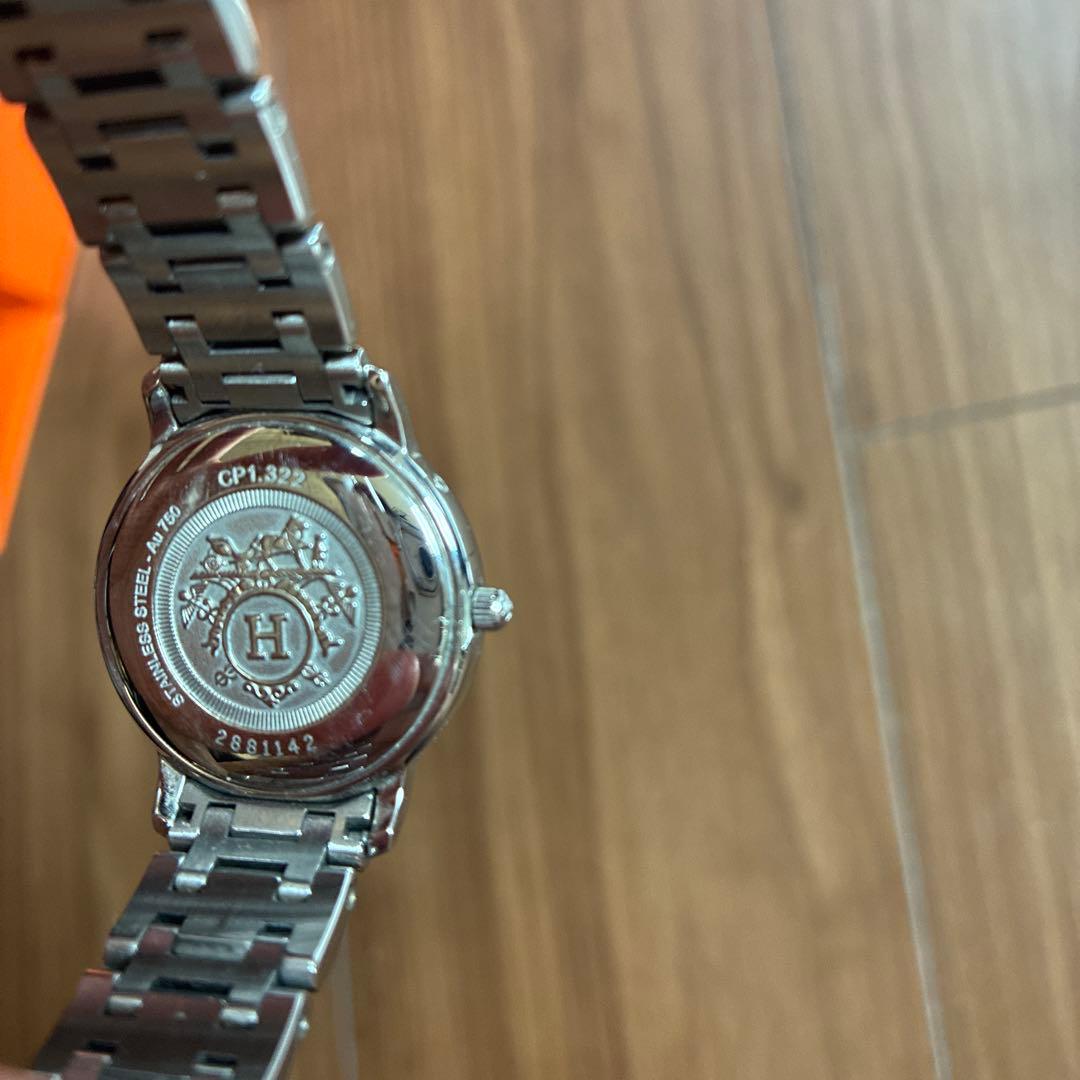 HERMESクリッパーナクレCP1.322.212/4967ステンレス ゴールド