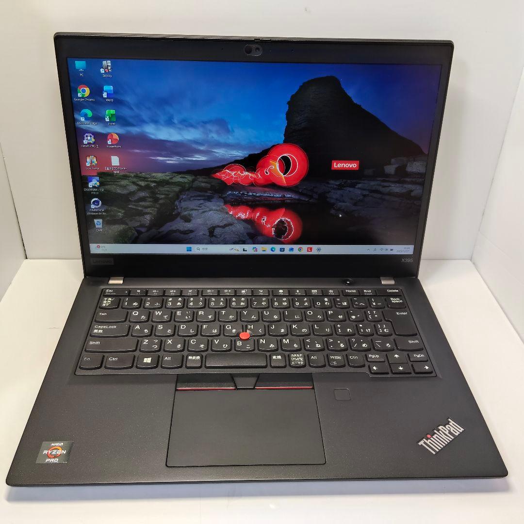 Windowsノート本体 ThinkPad X395 Ryzen5 PRO 3500U 8/256GB