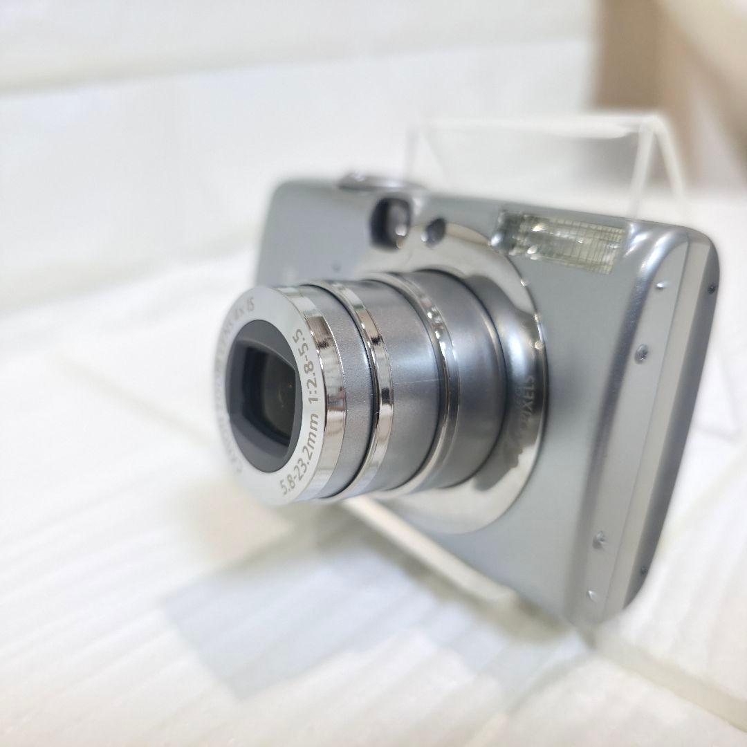 390美品】Canon IXY800IS デジタルカメラ　充電器付き　シルバー