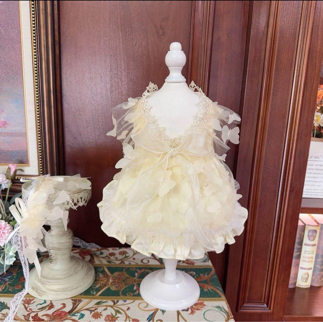 ゆき様犬服　猫服　ハンドメイド　ワンピース　わんちゃん