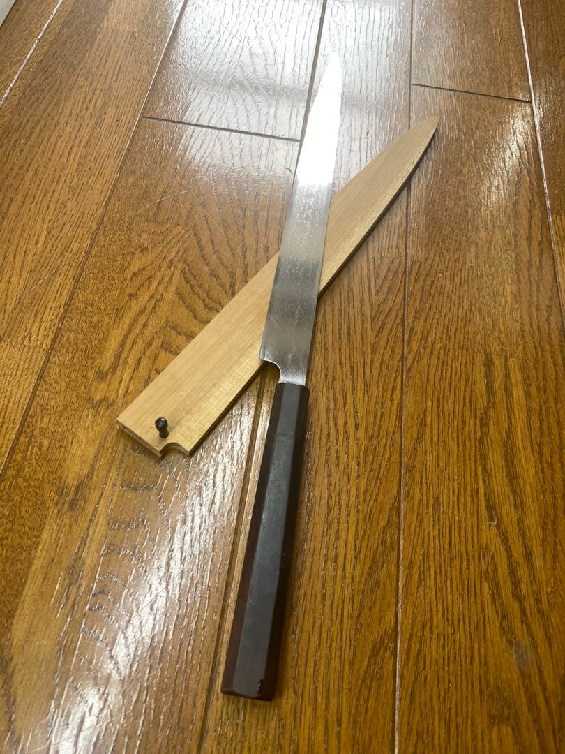 hiro.takedomi」本焼　不動國作　玄海正国フグ引き水本焼包丁　尺