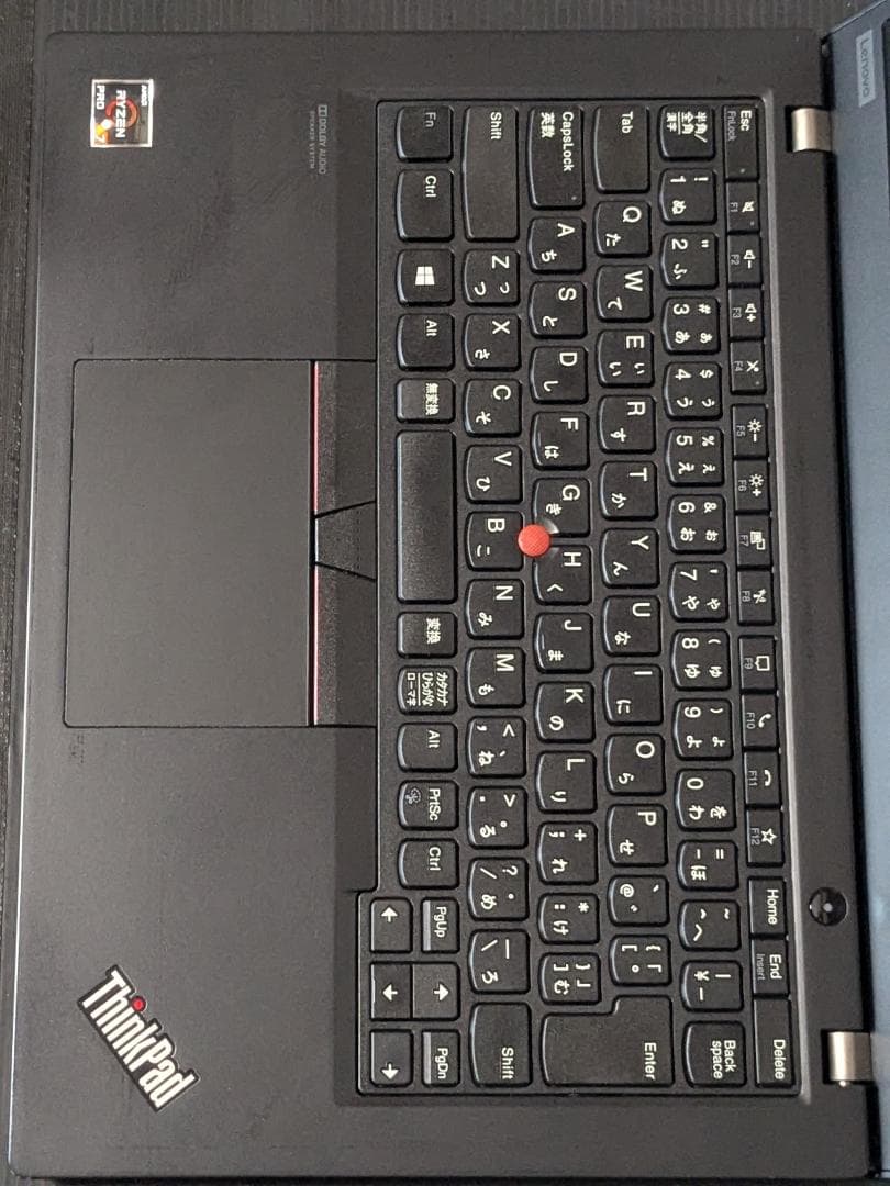 Windowsノート本体 ThinkPad X13 Ryzen7 32GB SSD1TB office