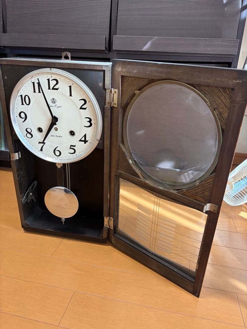 昭和レトロ　愛知時計 振り子時計