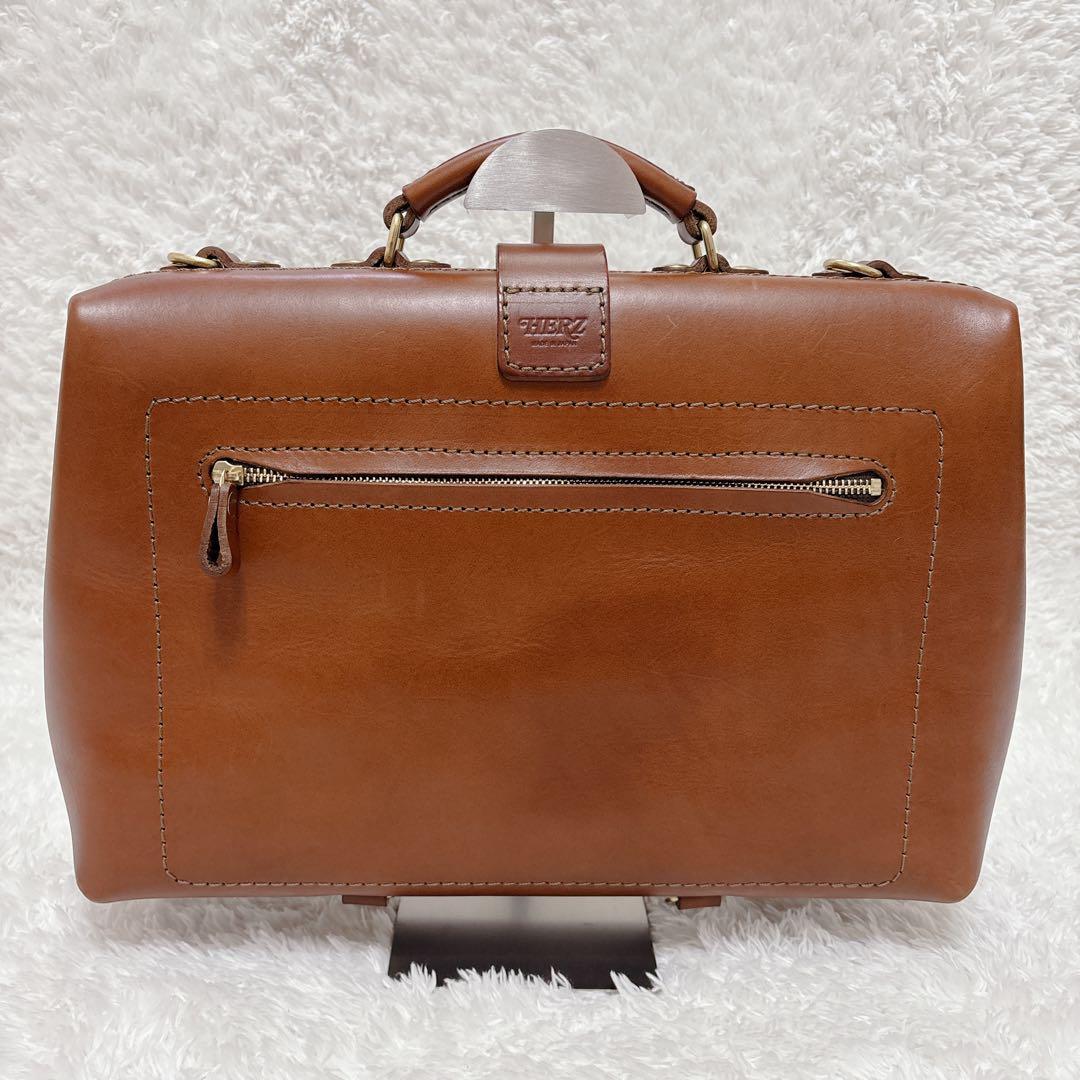 極美品　HERZ ヘルツ　ソフトダレス バッグ　3way ストラップ2点 A4