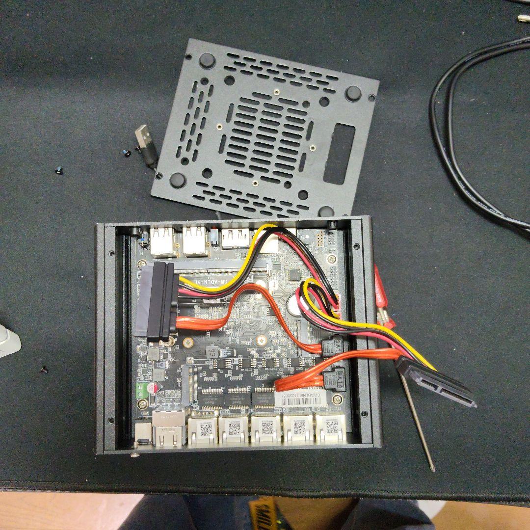 ミニPC（NAS、OPENWRTなど）