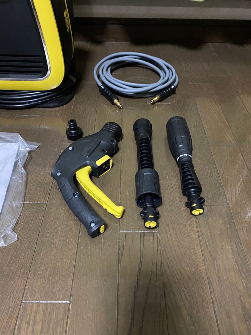 ケルヒャー　K MINI 美品！　自給ホース・カーシャンプーノズル付き！