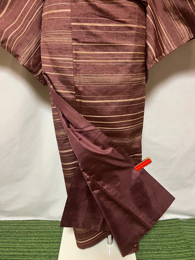 ⭐️早い者勝ち⭐️【国宝品】⭐️岐阜県重要無形文化財⭐️【郡上紬】⭐️手引真綿⭐️紬⭐️着物