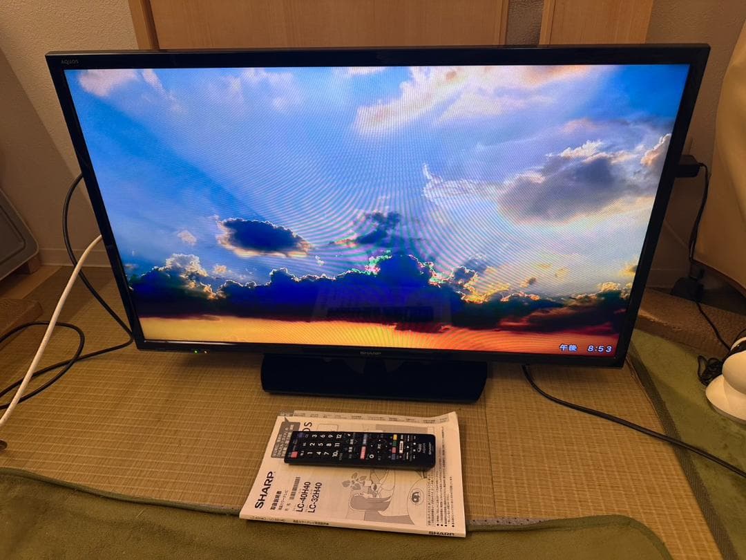 SHARP　シャープ　32型　テレビ　LC-32H40　2017年製　超美品！