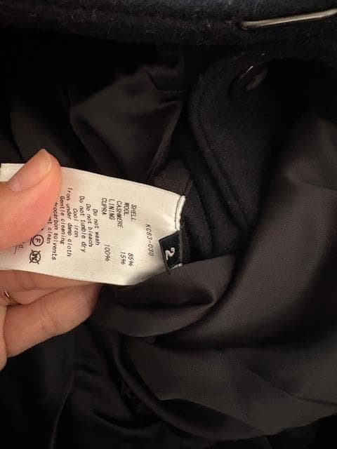 KAZUYUKI KUMAGAI カシミア混 フーデッドコート 2