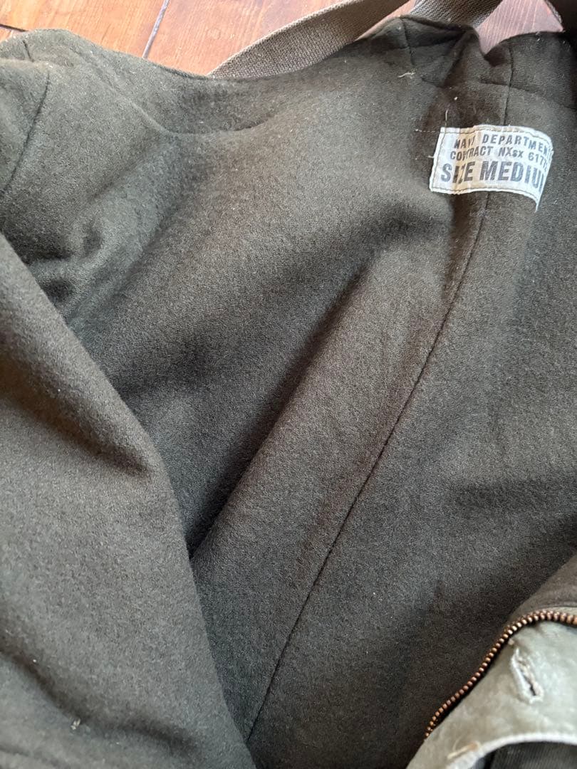 h*a様 と*ら様 40年代　アメリカ軍　海軍　US NAVYN-1 デッキオー