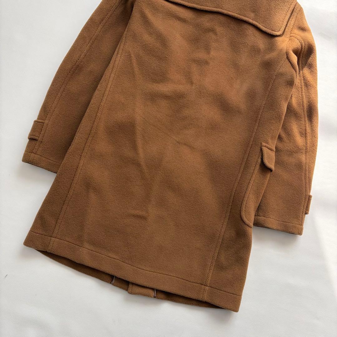 美品✨マッキントッシュ　ロングダッフルコート　ヘリンボーン　キャメルブラウン