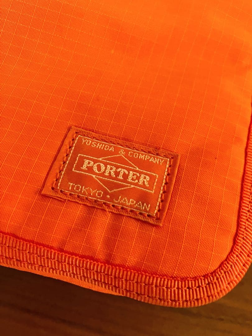 PORTER ポーター ノートパソコンケース　オレンジ 吉田カバン