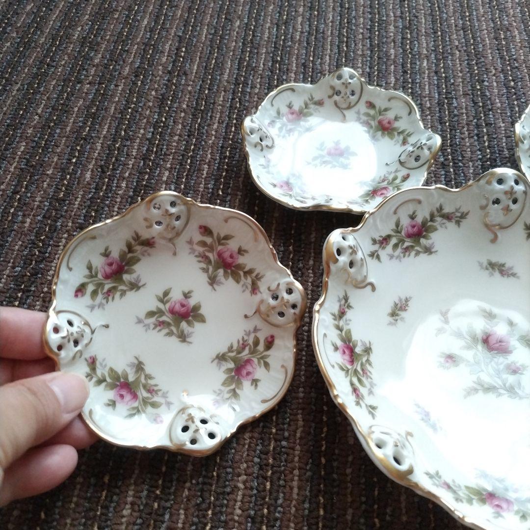 【美品】ローゼンタール Moliere Moosrose　全７枚セット