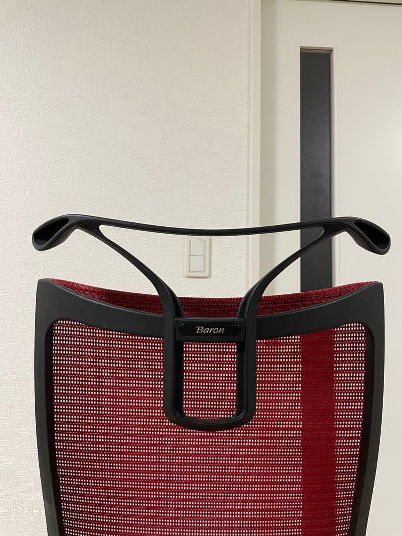 直取引価格　❗️オカムラ Baron バロンチェア レッド