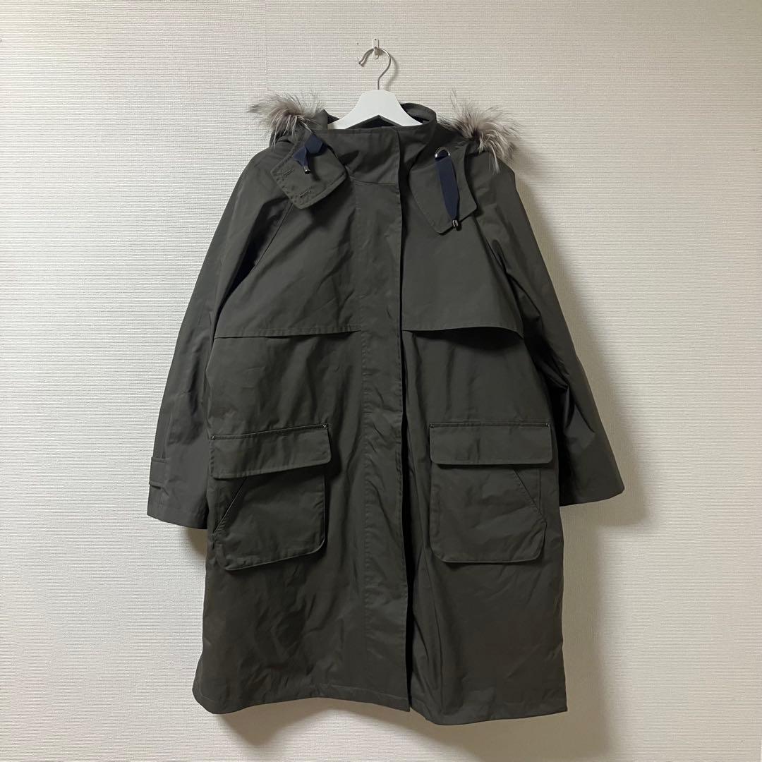 DAMA collection ダウン ライナー　フォックスファー モッズコート