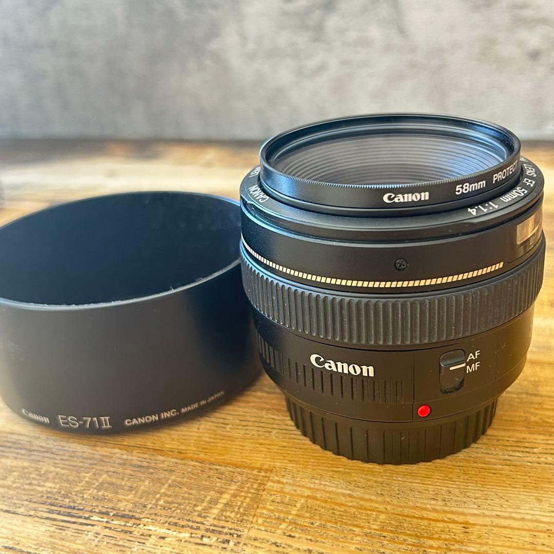 本日限定値下げ【美品】Canon EF 50mm f/1.4 USM レンズ