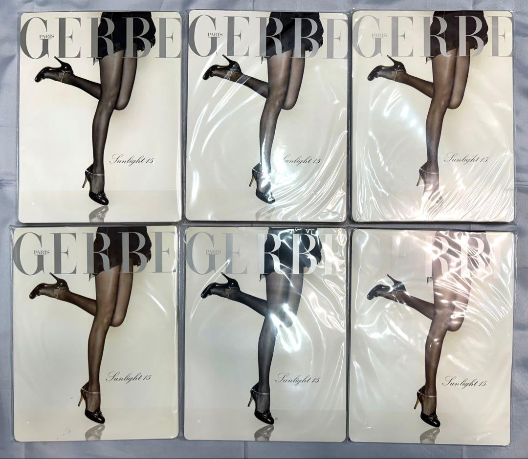 【GERBE 】ジェルブ　レッグランジェリータイツ 12枚セット（新品未使用品）
