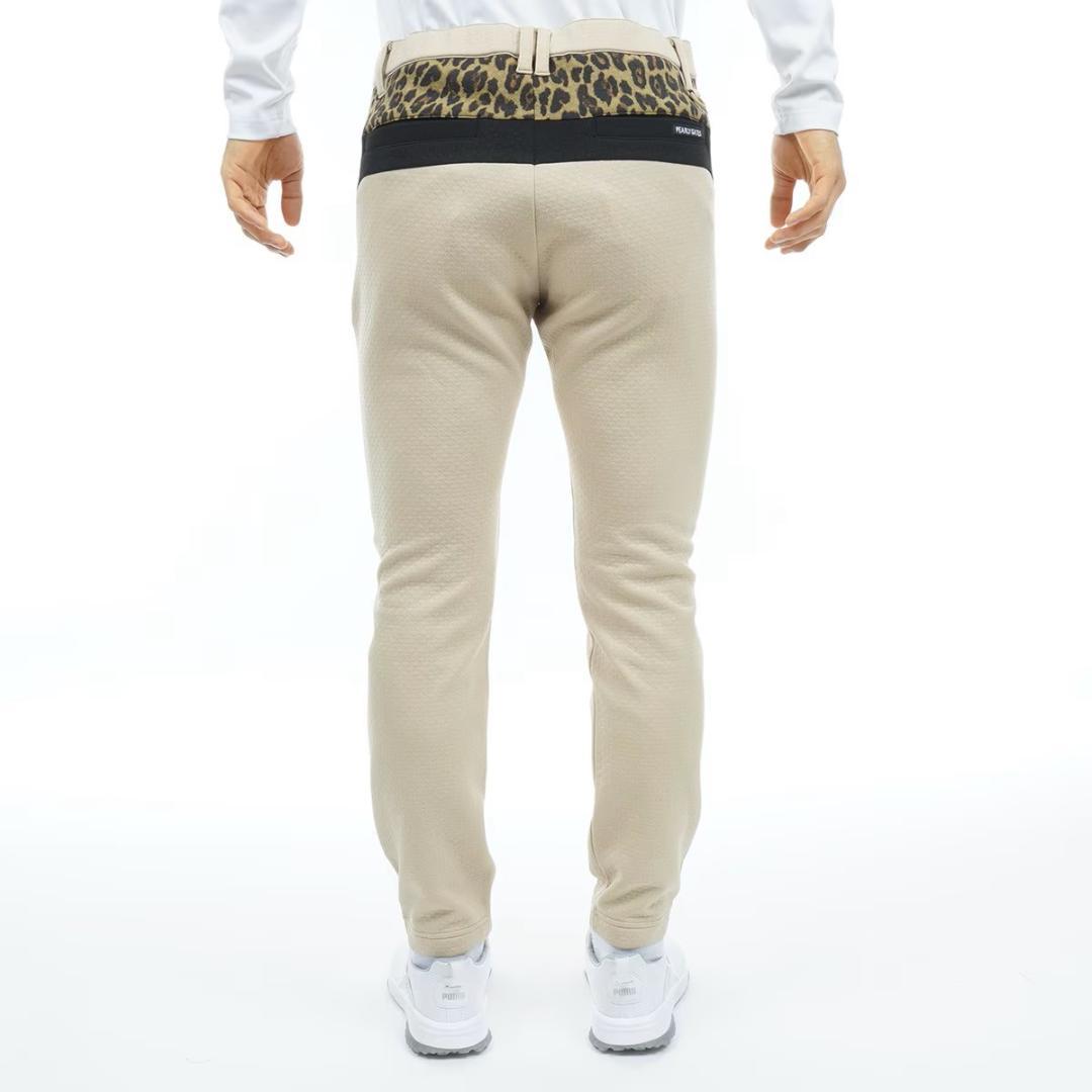 PEARLY GATES キルトジャージノータックゴルフパンツ ベージュ 新品