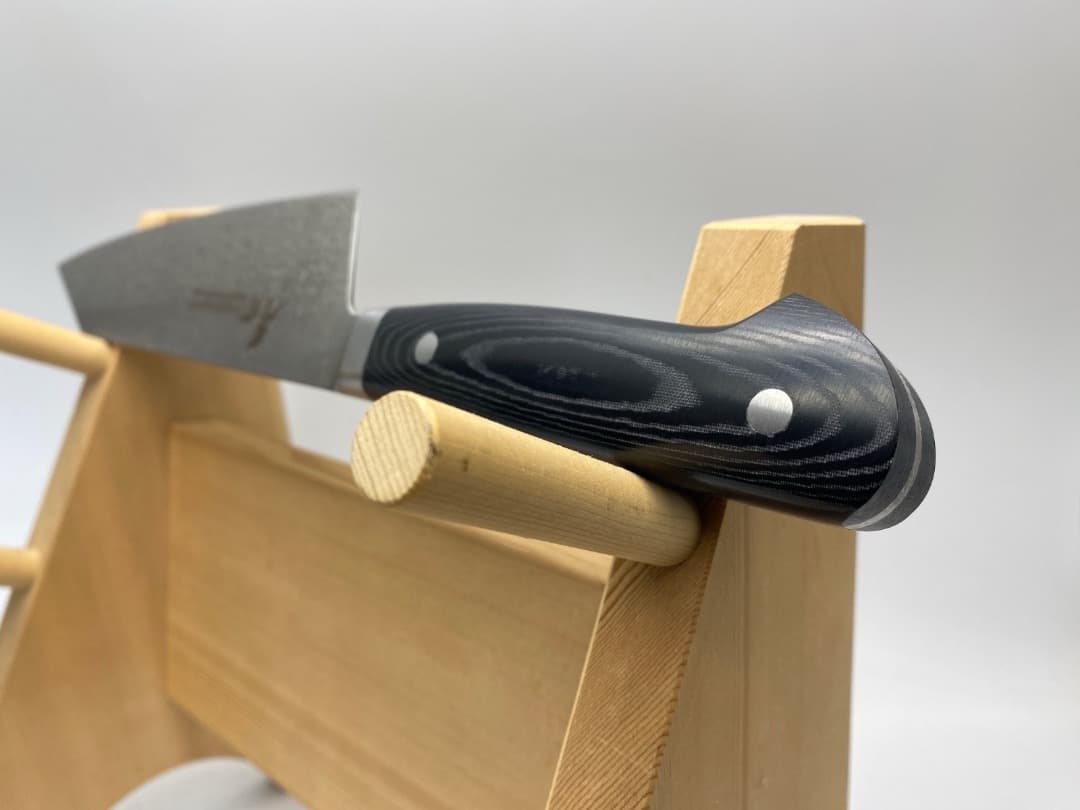 【新品】【即購入OK！】堺孝行 最高級コアレスダマスカス 剣型牛刀 190mm