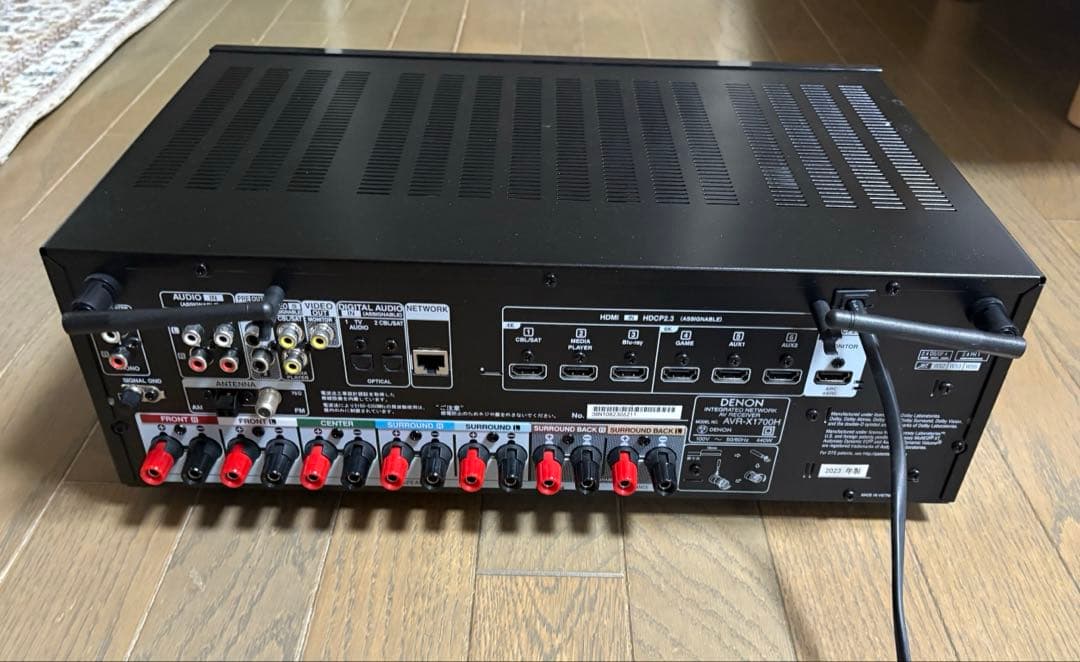 アンプ DENON AVR-X1700H
