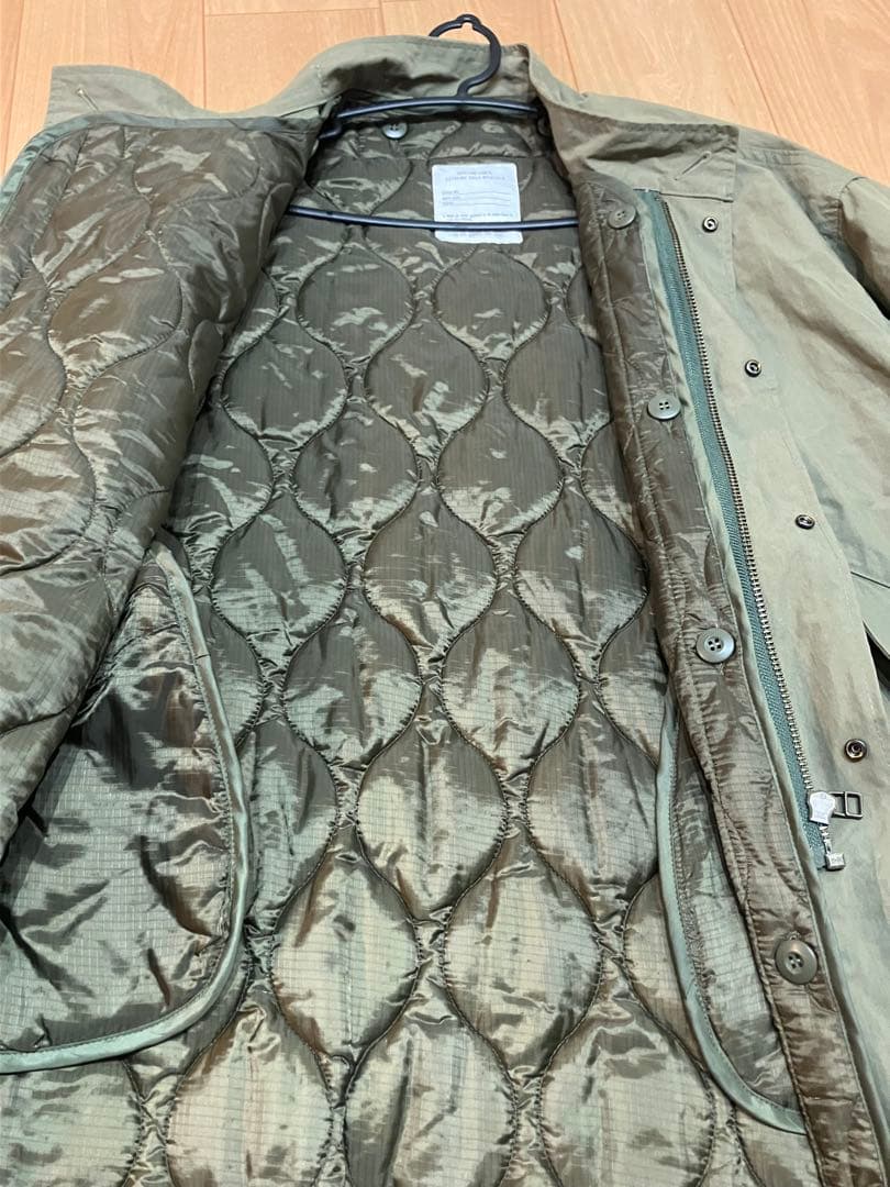 フリークスストア　キルティングライナー付きモッズコート　M-65