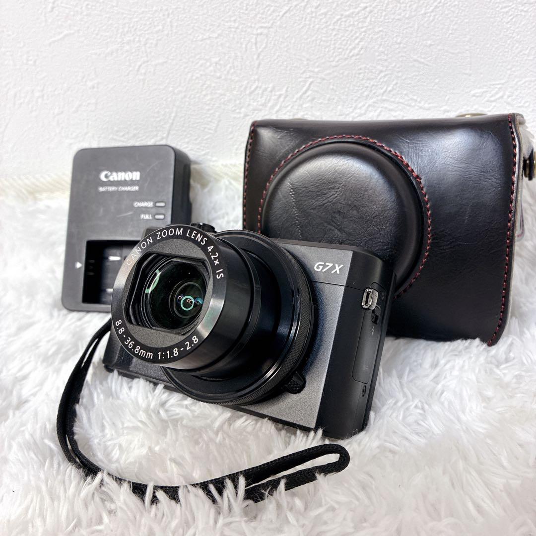 【美品】 Canon デジタルカメラ PowerShot G7 X MarkII