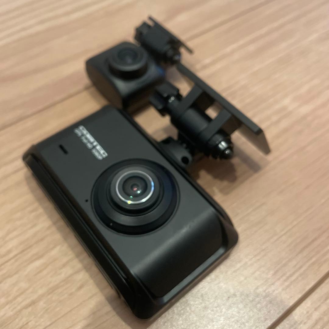 コムテックZDR035ドライブレコーダー 中古美品 後方カメラ