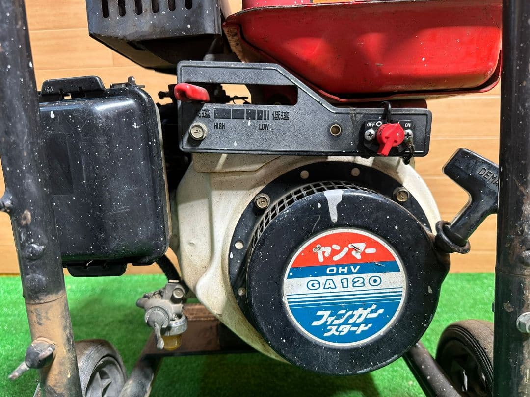 アサダ高圧洗浄機 クリ―ナ赤色 圧力計付きHD12/80-G