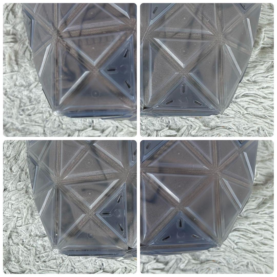 A4可 美品 バオバオイッセイミヤケ ポリプロピレン ハンドバッグ クリア