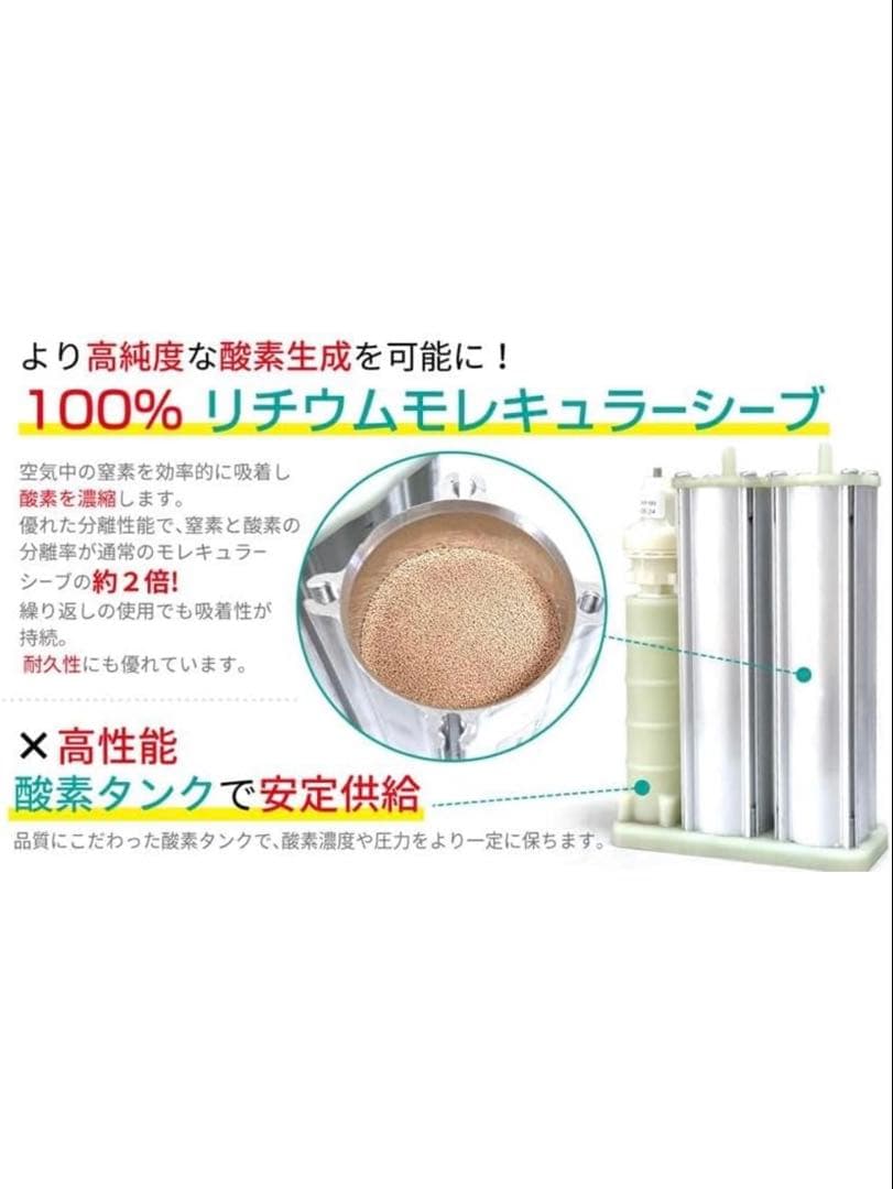 IKOU 家庭用酸素発生器 ペット酸素発生器 MEDRIS JY-102W