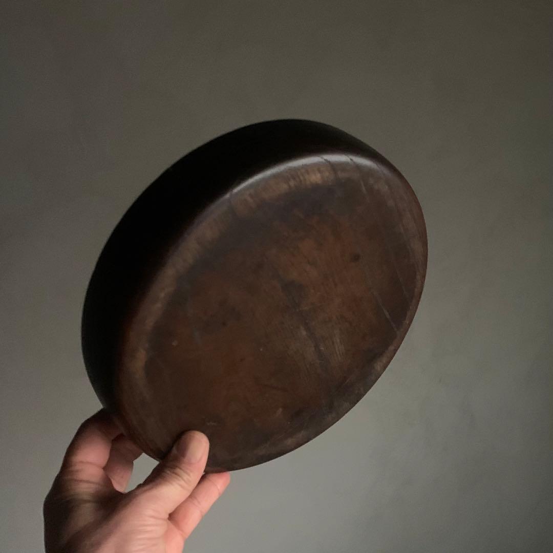 古い 小ぶり くりぬき盆 No.1 古道具 アンティーク