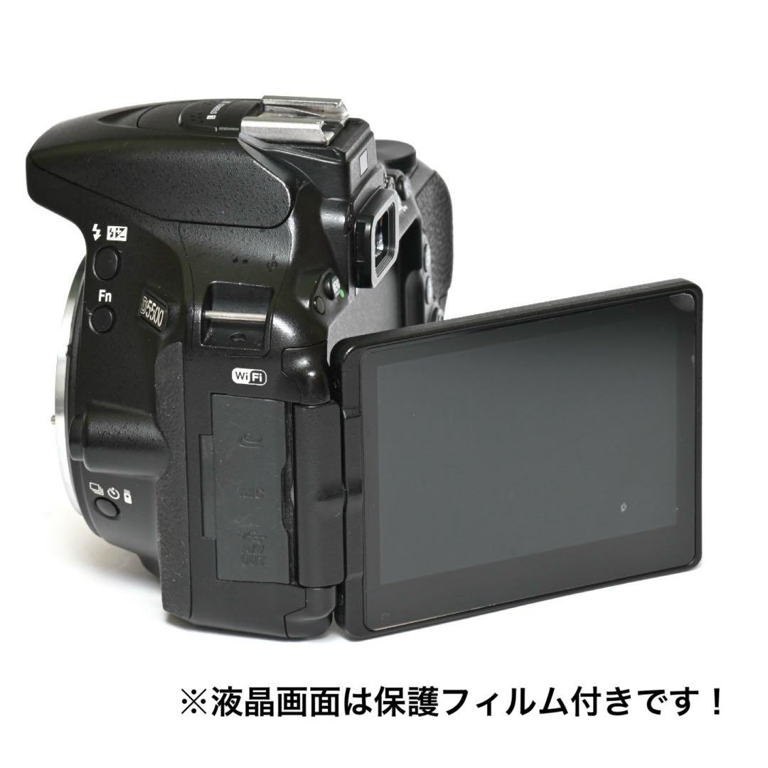 Wi-Fi&自撮りもラクラク★Nikon D5500レンズキット
