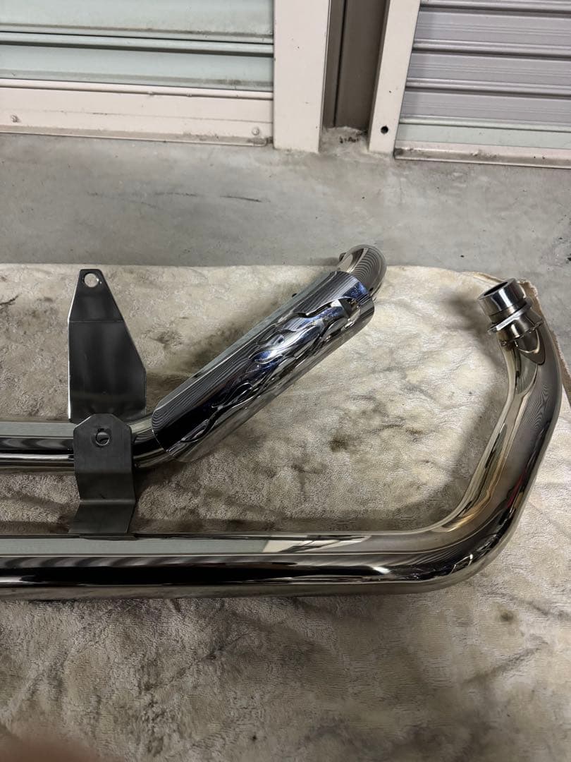 マグナ250 デイトナ スラッシュカットマフラー