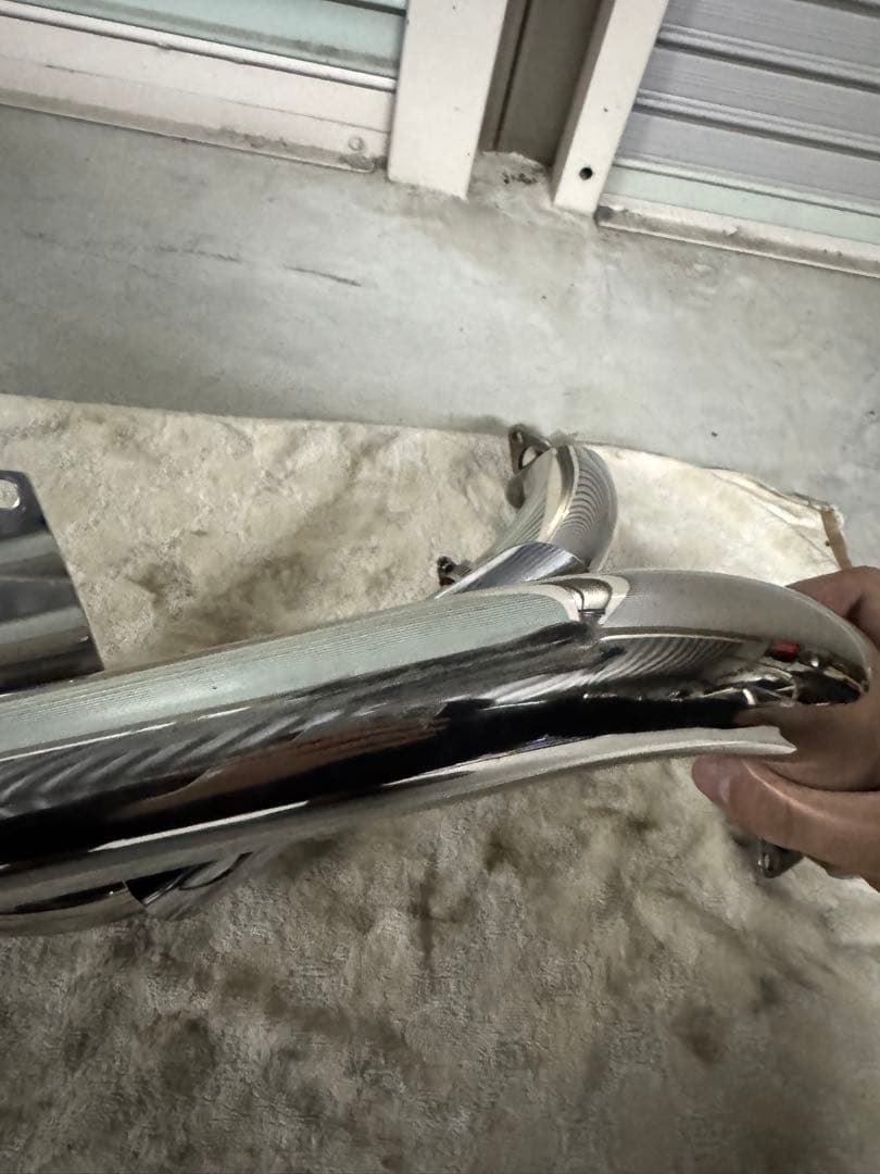 マグナ250 デイトナ スラッシュカットマフラー