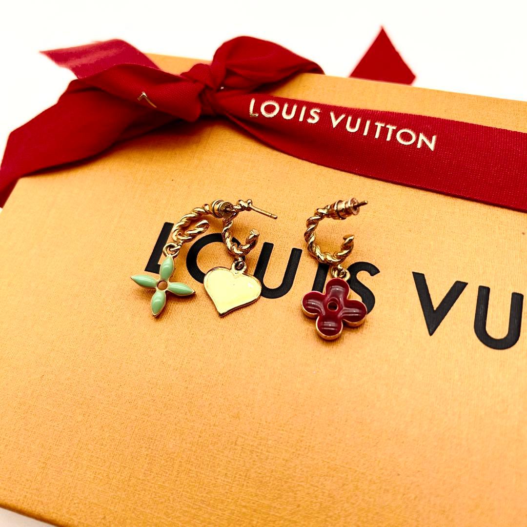 極美品　ルイヴィトン　スウィート　モノグラム　3種　ピアス