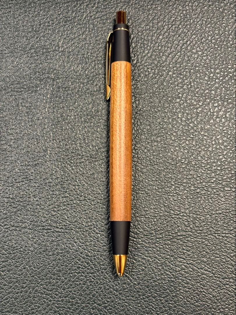 野原工芸 槐（エンジュ） シャープペンシル 付属品完備 ゴールド