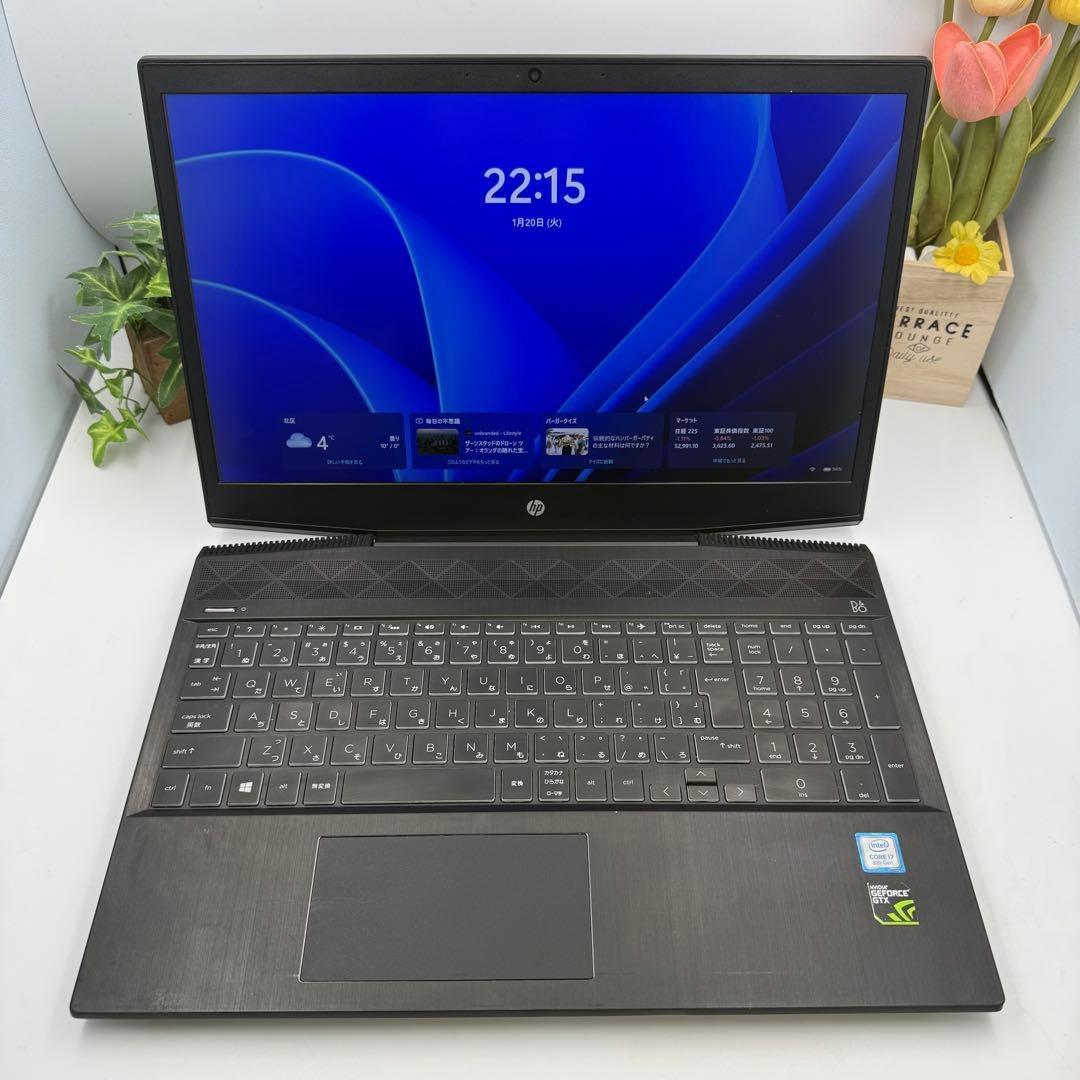 Windowsノート本体 HP Pavilion Gaming Laptop 15 Ci7-8750H