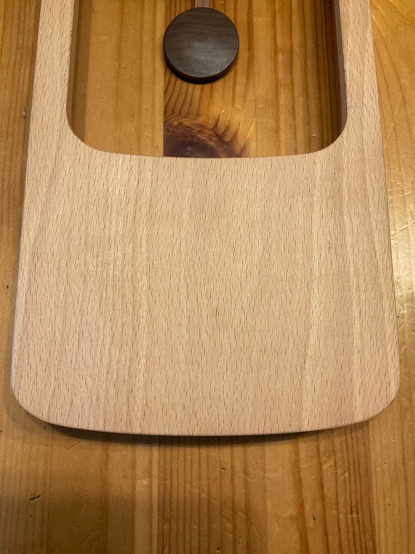 ウォールクロック振り子　ブナ　掛け時計 おしゃれ 天然木 無垢 文字盤なし