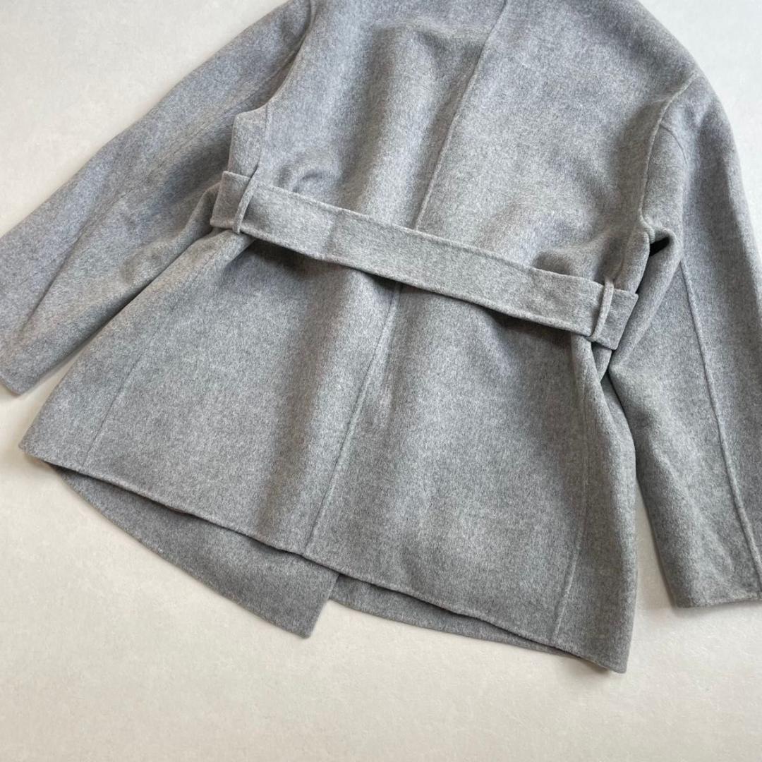 美品　Ballsey プレミアム　ウール リバー ベルテット ショートコート